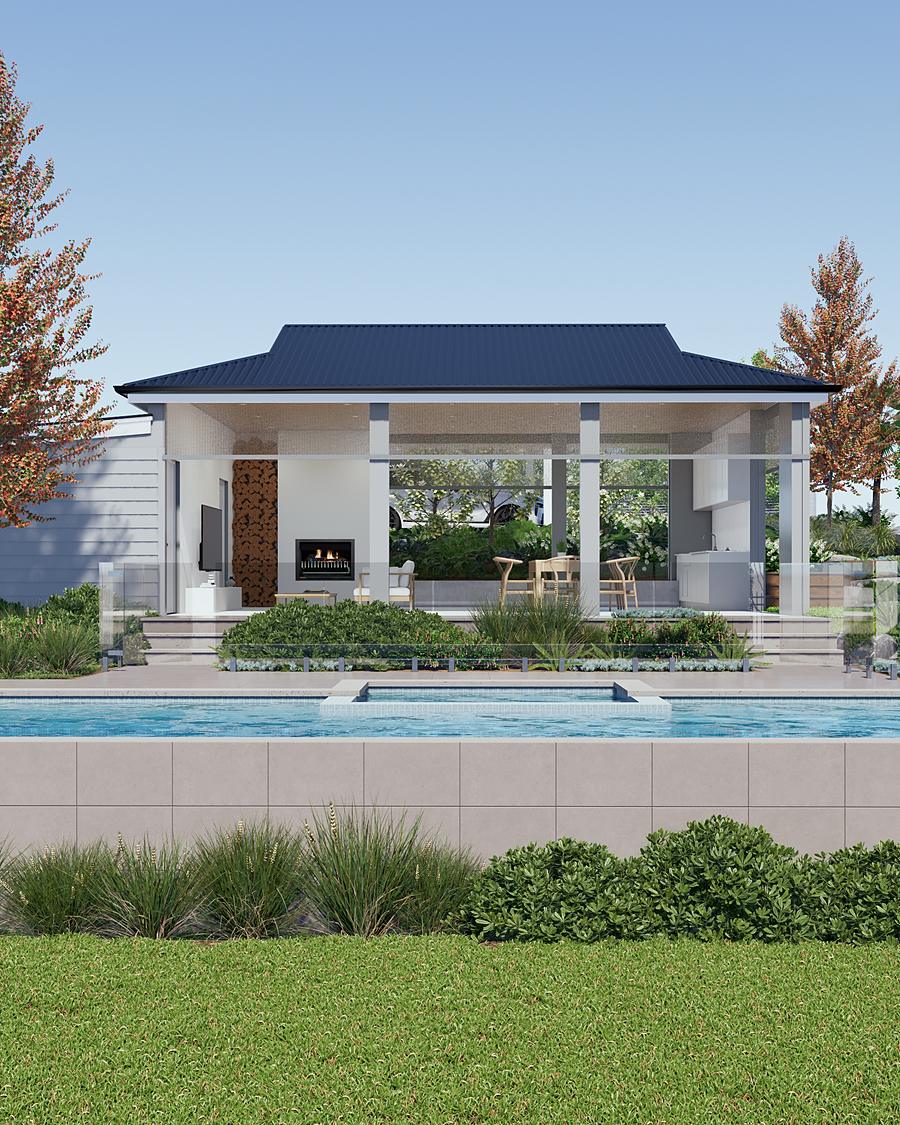 Dickie Road, Pool + Garden