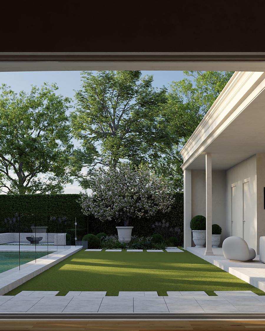 Ferdinand Avenue, Pool + Garden