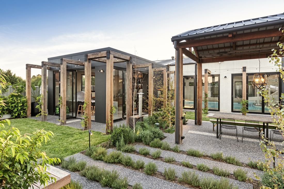 Hillside, Pool House + Garden