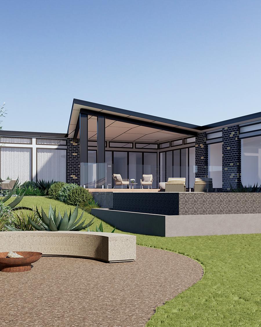 Olive Avenue, Pool + Alfresco