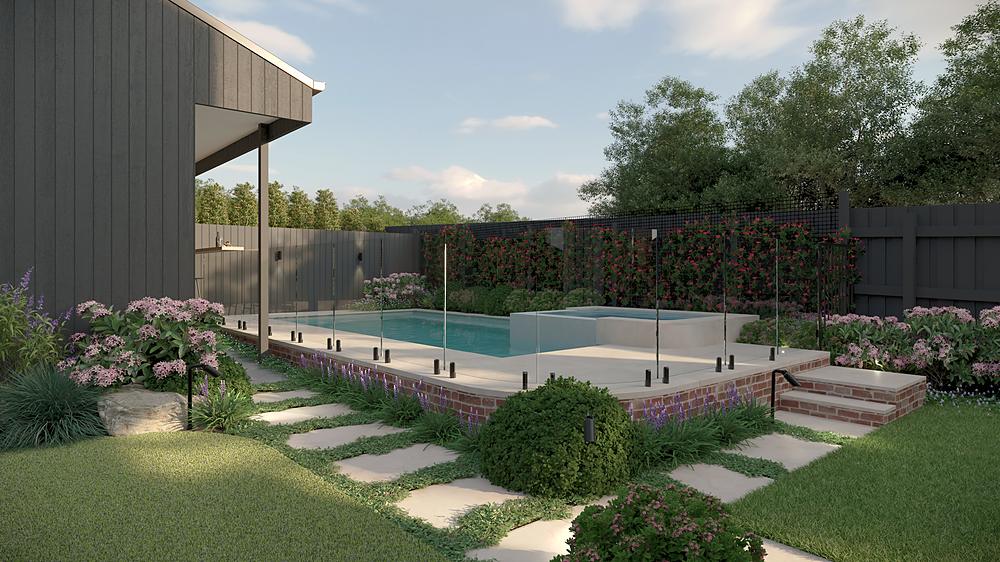 Orient Grove, Pool + Garden