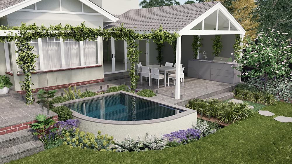 Pembroke Street, Plunge Pool + Garden